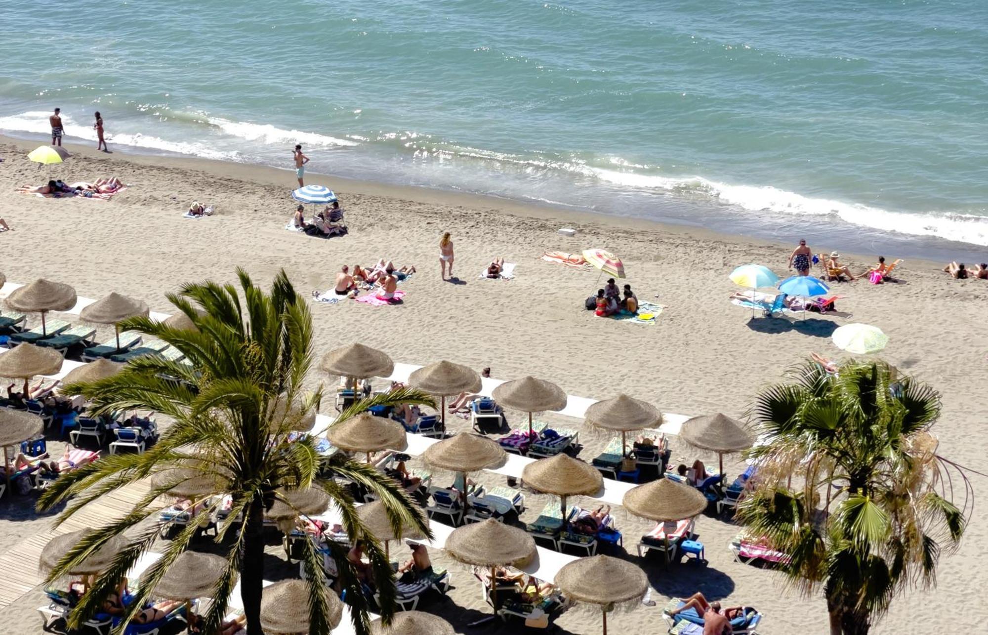 מארבלה Mediterraneo 508. Fantastic Studio On The Beachfront With Sea Views. מראה חיצוני תמונה
